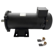 Permanent Magnet DC Motor 1HP 1750 RPM 90 Volt 56C Frame Enclosure Type TEFC