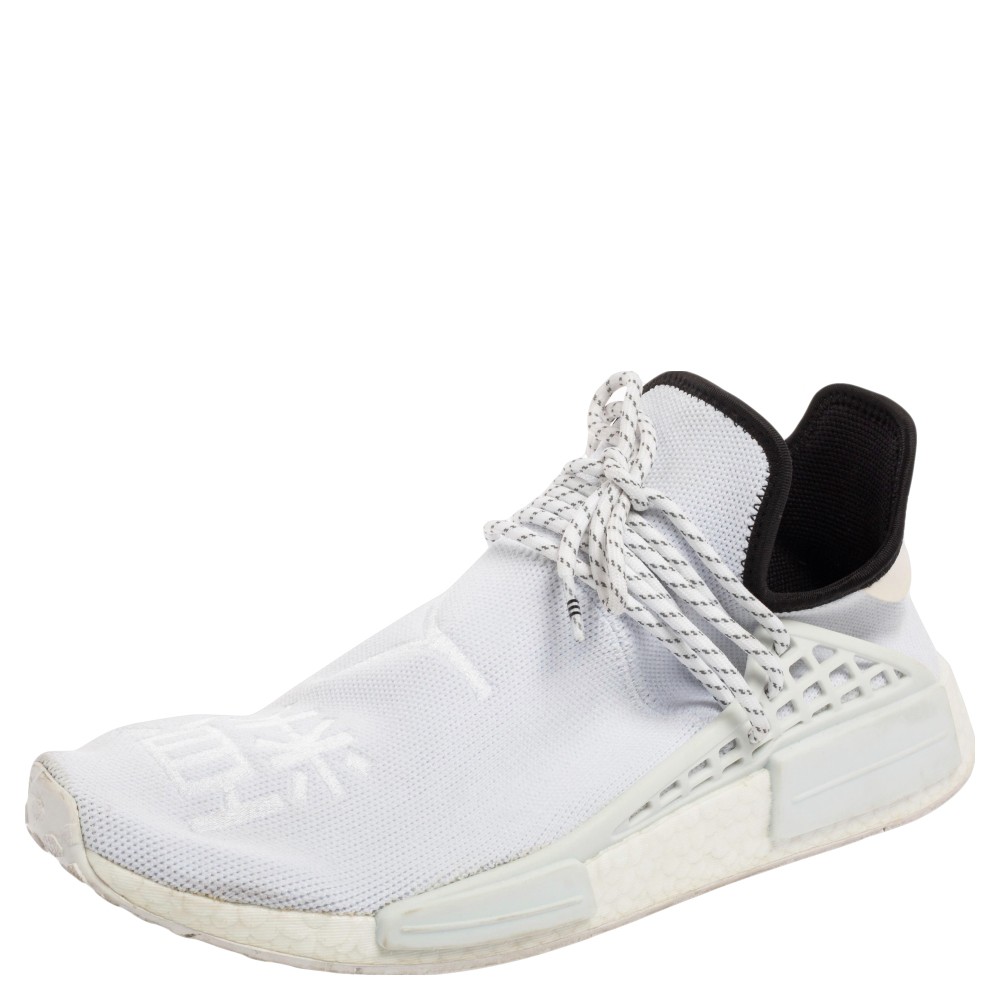 PHARRELL WILLIAMS × ADIDAS ORIGINALS NMD Pharrell Williams Adidas NMD Trail Human Race Tan Orange