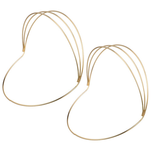8 Pcs Diy Craft Headband Wedding Headpiece Metal Headbands Gold Headband - Picture 8 of 12