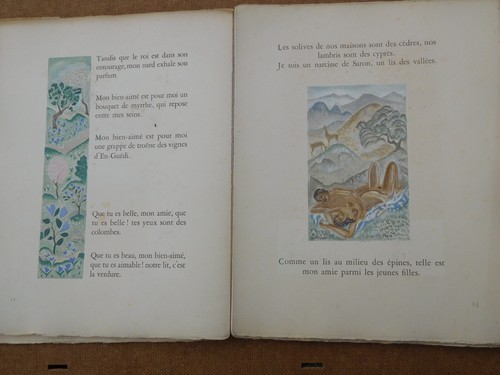 Le Cantique des Cantiques Rare 1933 Ltd Edn Jean Berque artist Deco Solomon - Picture 18 of 23