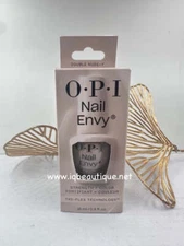 OPI Nail Envy Strengthener Tri-Flex Tech Color Double Nude-y New Formula 2023