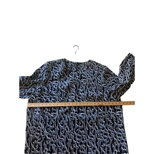 Alfani Grey Leopard cape coat sz 3X - Picture 4 of 6