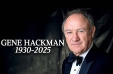 GENE HACKMAN MEMORIAL FRIDGE MAGNET 5" X 3.5"