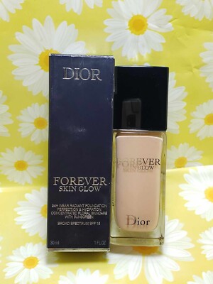 DIOR FOREVER SKIN GLOW 24H FOUNDATION # 2 CR ROSY/GLOW 1 Oz New In