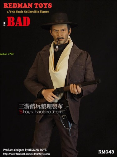 REDMAN TOYS 1/6 Scale Collectible Figure COWBOY The UGLY Eli Wallach The Good - Picture 13 of 23