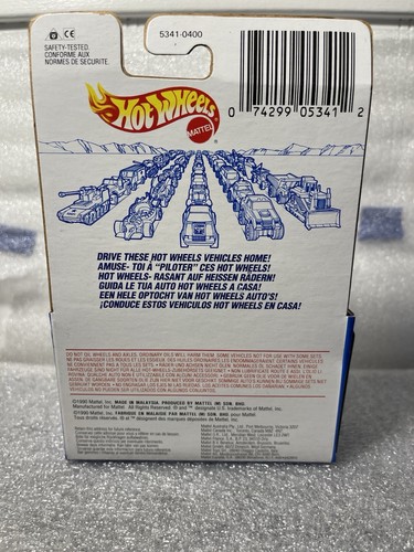 Hot Wheels International Box Blue Card #46 Rig Wrecker Black Walls Canada 1990 - Picture 5 of 8