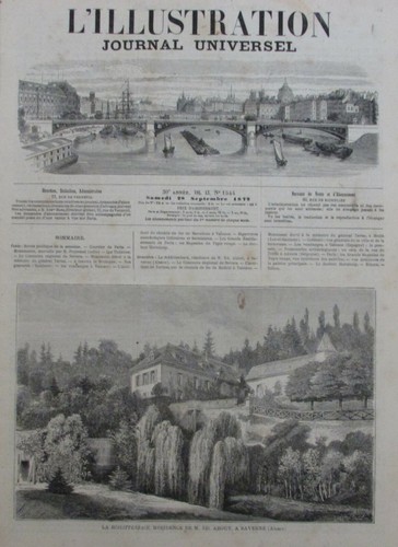 GRAVURES ESPAGNE VENDANGES VIGNES RAISINS LE PRESSOIR L'ILLUSTRATION 1872 - Picture 2 of 2