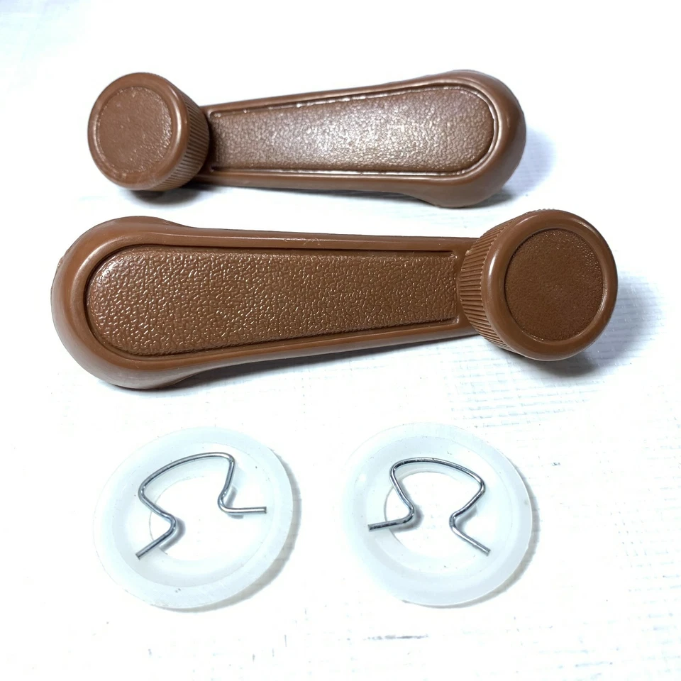 Manija de manivela regulador de ventana panel de puerta interior para Toyota Corolla KE70 1979-1984 Foto 2 de 4