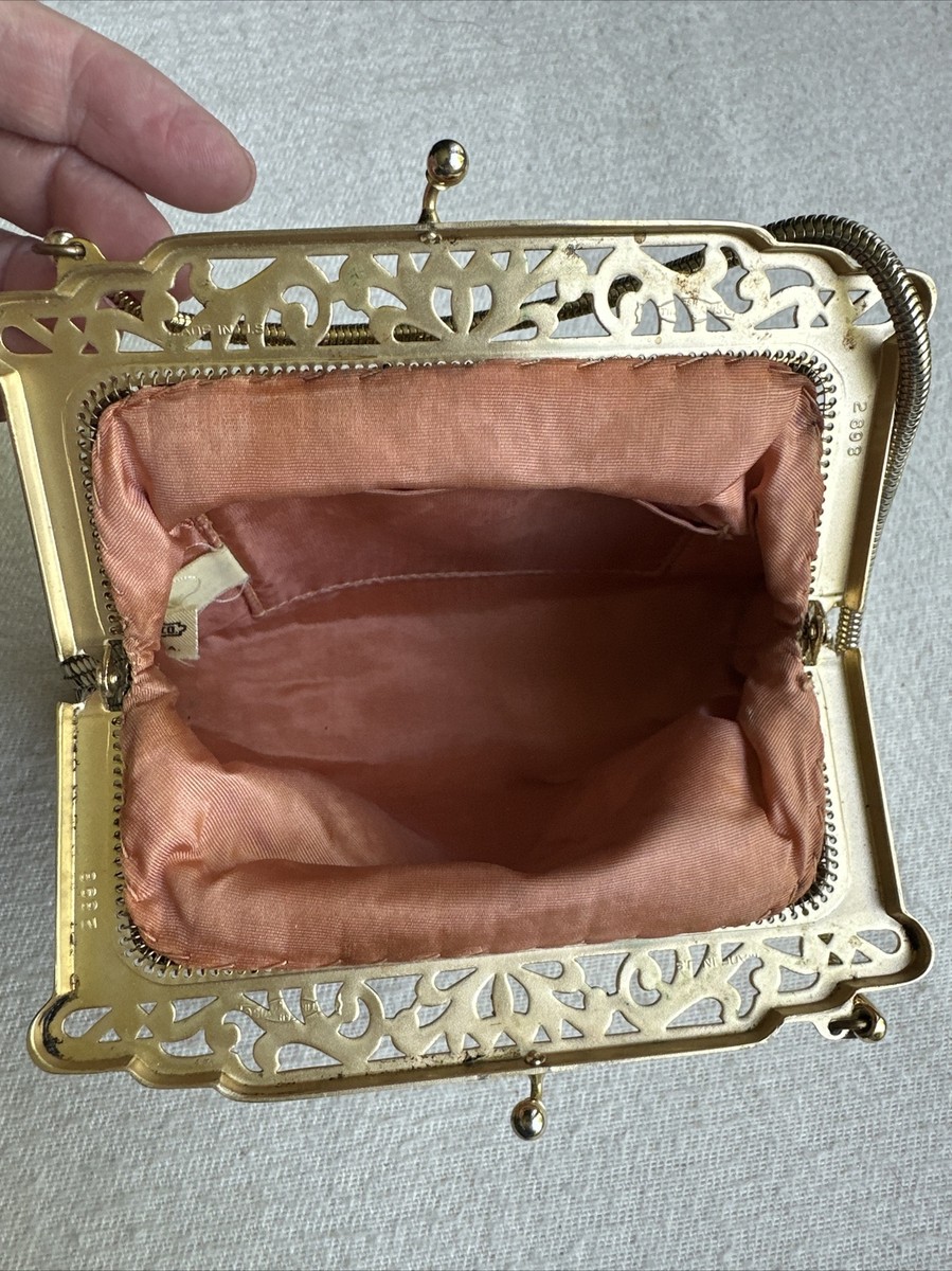 Vintage Whiting & Davis Gold Mesh Purse w/ Box | eBay