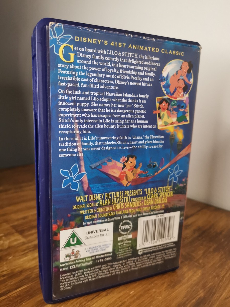 Lilo And Stitch (VHS, 2003) | eBay UK