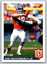 1990 Fleer - Karl Mecklenburg #28