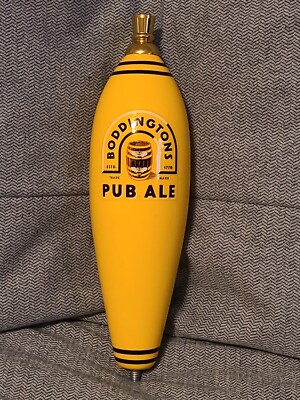 Boddington's Pub Ale Tap Handle - 9'' Yellow - ESTD. 1778