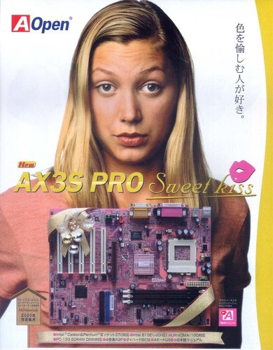 AOpen AX3S Pro (Sweet Kiss PINK) i815E Motherboard - Picture 20 of 20