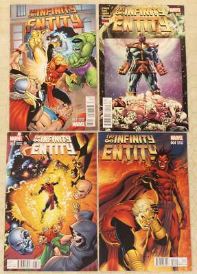 THE INFINITY ENTITY #1 - 4 (2016) COMPLETE Set VF/NM (Marvel Comics lot)