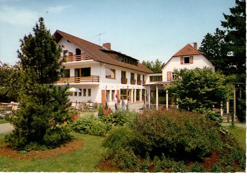 Ansichtskarte beschrieben Hotel Elfenborn Rinteln an der Weser Stempel Kalital
