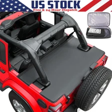 Cargo Cover Tonneau Cover Shield for 2007-2018 Jeep Wrangler JK Unlimited 4 Door
