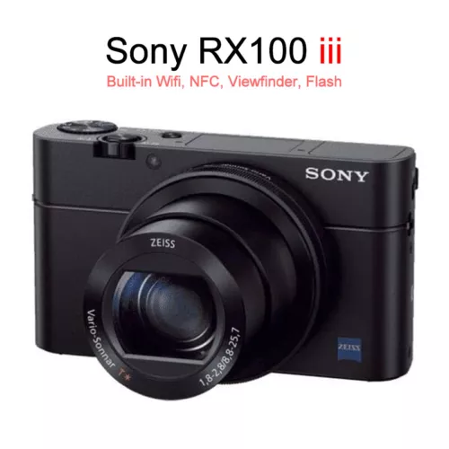 97% New Sony Cyber-shot DSC-RX100 III M3 Digital Camera with Wifi NFC ViewFinder