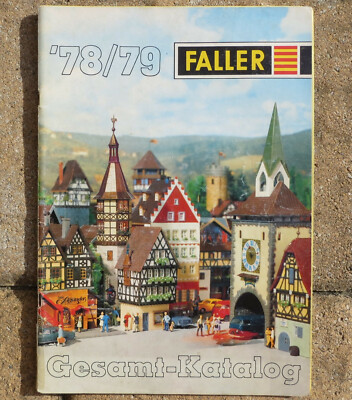Faller  -- Modellbau Jahres Katalog 1978/79   (AU208)
