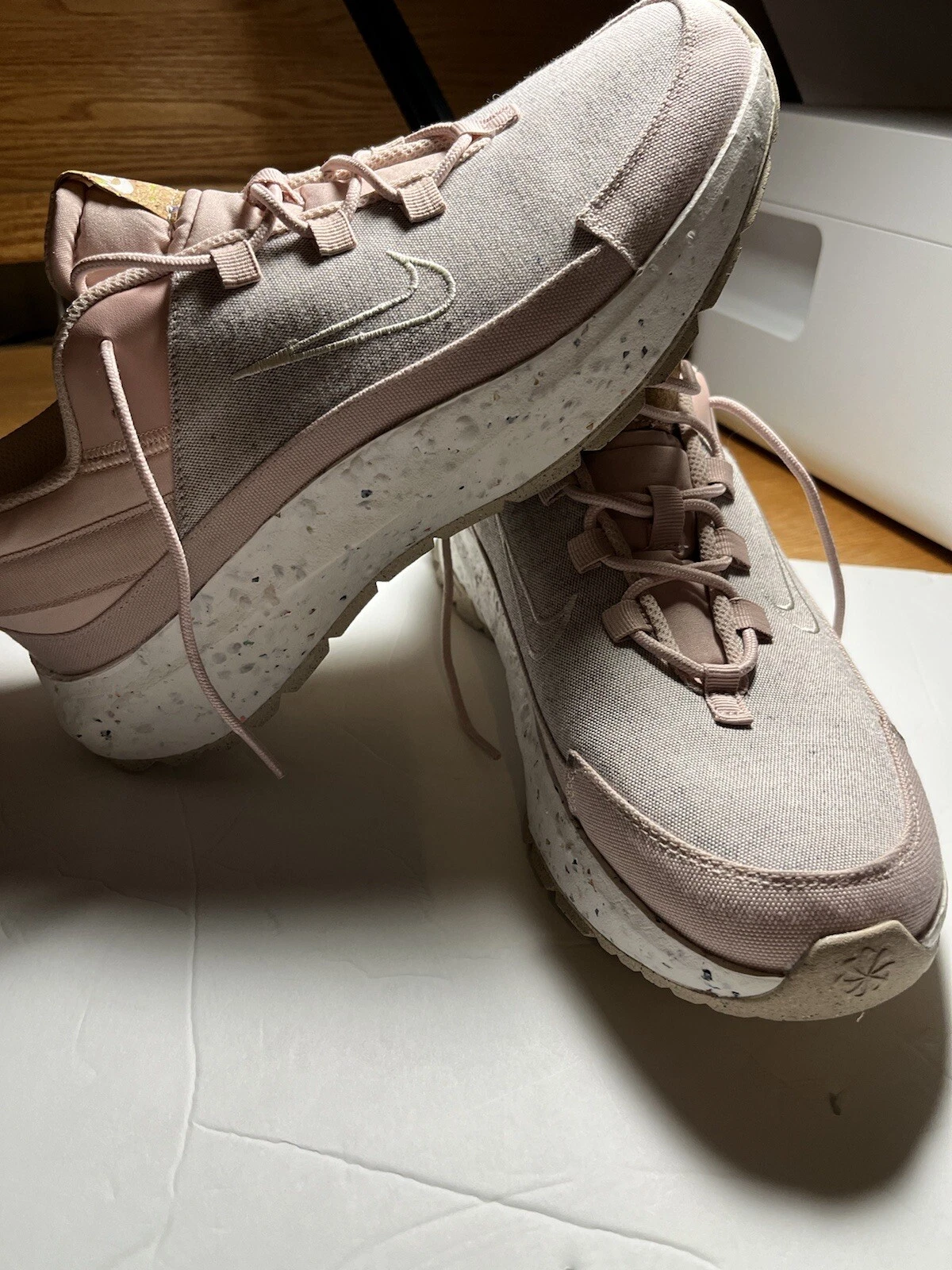 Taglia 10 Nike Crater Remixa rosa Oxford 2021