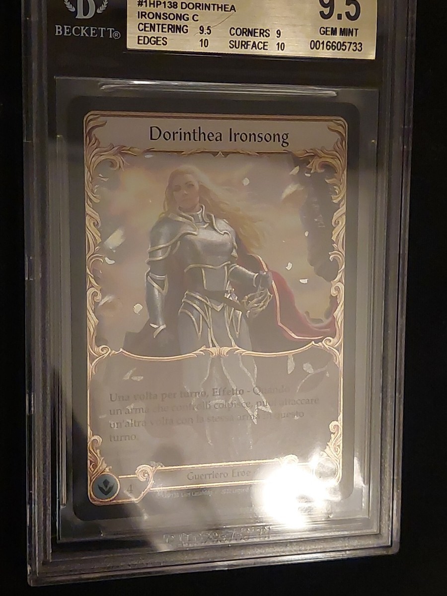 BGS 9.5 Flesh and Blood ITA Marvel Hero Dorinthea Ironsong