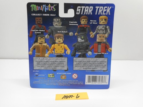 Minimates Star Trek CAPTAIN SISKO (Chaleco) y GUL DUKAT Diamond Select 2013 Nuevo en caja NUEVO - Imagen 3 de 5
