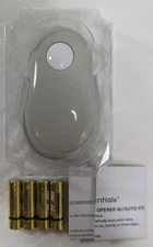 Cooks Essentials Automatic Can Opener Smooth Edge GRAY w/ Auto Stop & Batteries