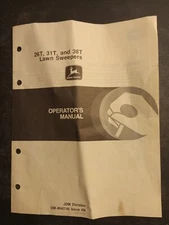 John Deere 26T,31T,38T Lawn Sweeper Operators Manual OMM46746