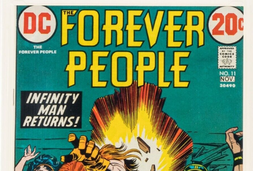 Forever People #11 (1972) CGC 9.2 WP KEY 1st App. Devilance the Pursuer (KIRBY) - Picture 5 of 6