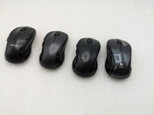 Lot of 4 Logitech M510 Wireless Laser Mouse - NO Receiver -Black Free Shipping