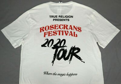 True Religion Crewneck Graphic T Shirt 