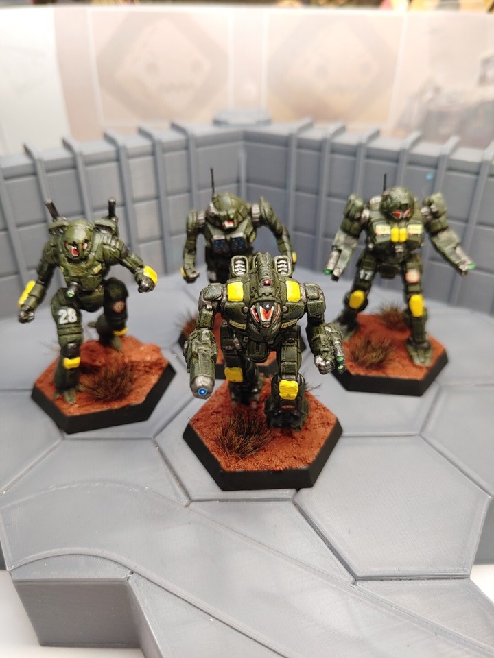 CGL SPECTOR Painted w/ 3rd Crucis Lancers BattleTech Mercenaries