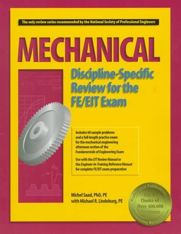 Mechanical Discipline-Specific Review for the FE/EIT Exam (USED) - Picture 1 of 1
