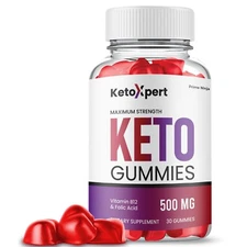 KetoXpert Keto ACV Gummies, Keto Xpert Max Strength ACV Gummies (1 Pack)