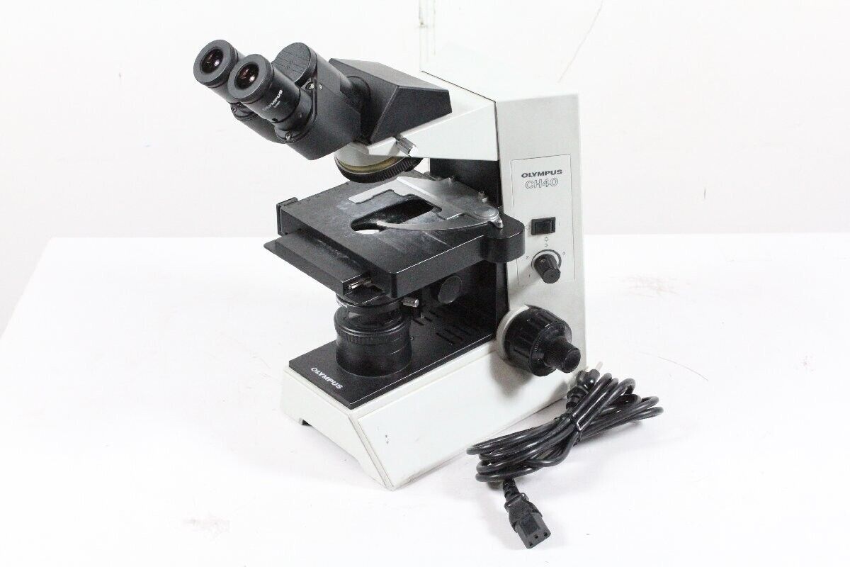 OLYMPUS CH40 LF100 Binocular Biological Microscope #46 | eBay OLYMPUS CH40 LF100 Binocular Biological Microscope #46 | eBay