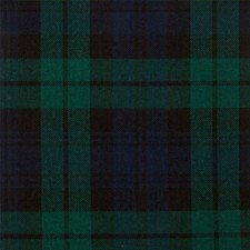 New Scottish Highland Havy Black Watch Modern Tartan 8 Yards 16Oz Acrylic Wool