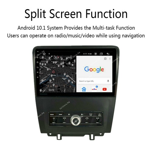 For Ford Mustang 2010-2014 Android 10.1 2+32G Stereo Radio FM GPS Nav Head Unit - Picture 6 of 7