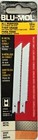 BLU-MOL  #6422 Wood & Metal Cut Jig Saw Blade, 3.5 in. x 12TPI - Pack of 2