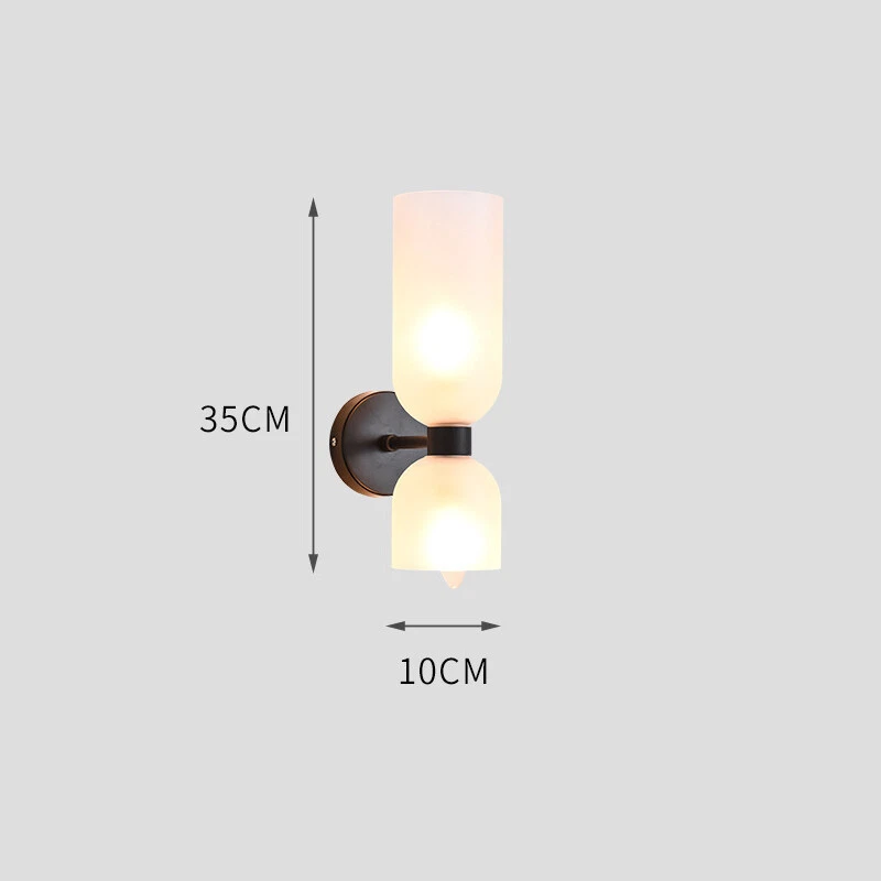 Hallway Wall Lamp Indoor Wall Light Bar Glass Wall Lighting Bedroom Wall Sconce - Image 2 of 4