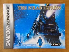 The Polar Express Nintendo Game Boy Advance Manual Only ~ Instruction Booklet
