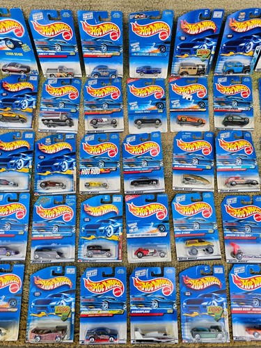 Hot Wheels 49 Car Vintage 1990s lot Series Blue Sealed New Lot 1 - Picture 4 of 16