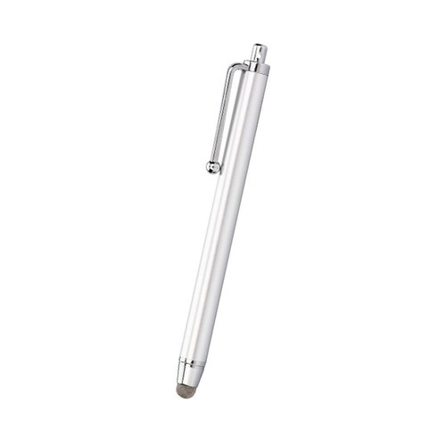 WK104B Pen for Tablet Phone with Replaceable Fiber Tip (Silver)