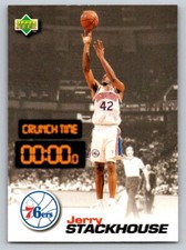 1997-98 Upper Deck Nestle Slam Dunk - Crunch Time Jerry Stackhouse #CT 34