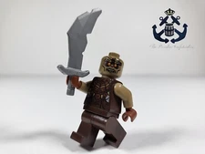Lego Minifigure Lord of the Rings Mordor Orc Bald lor024 + Sword - 79007 / 10237