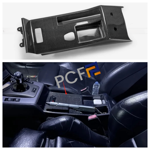 For BMW E46 M3 CSL Type Carbon Fiber Shift Interior Gear Cover Panel Replace - Foto 1 di 14