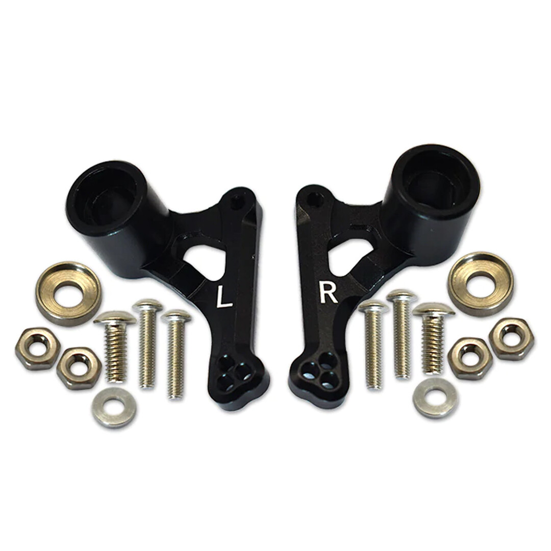 GPM Edelstahl Spurstreben Set Für Traxxas E-Revo VXL 2.0 & Brushless | 1 Paar Vorne/hinten | 304er Edelstahl