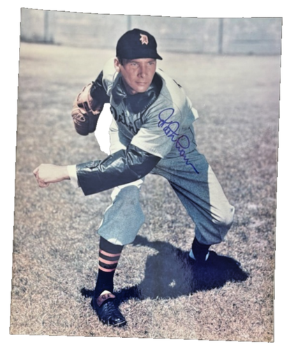 Hal Newhouser - Legendary Hall of Fame MLB Pitcher - Autographed 8x10 Photo