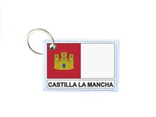 Door Keys Key Keys Printed Double Face Flag Castilla the Mancha