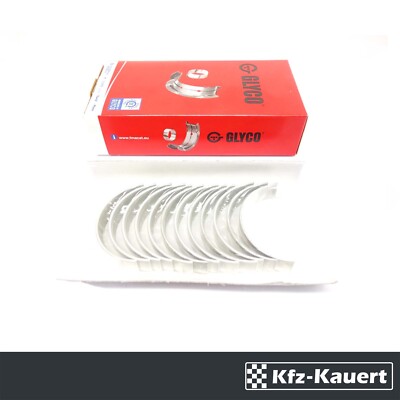 Glyco connecting rod bearing set standard suitable for Porsche 993, 996 turbo, crankshaft