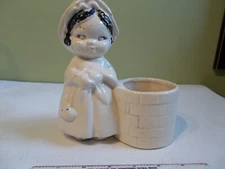 Cookson Pottery 7" Girl Planter