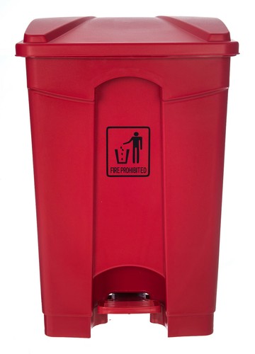 New Curvaso Pedal Bin Large 45L 68L Waste Dustbin Home Office Restaurant School - Picture 23 of 77